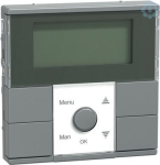 Schneider Electric Merten System M electronic time switch MEG5755-0460 is a control element in color aluminium. This electronic time switch belongs to M-Arc, M-Elegance, M-Plan, M-Plan glass, M-Smart, M-Star, System M aesthetic group. In addition, th ...