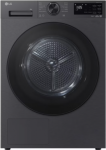 LG Dryer Machine | RHX5009TBB | Energy efficiency class B | Front loading | 9 kg | Heat pump | LED | Depth 66 cm | Wi-Fi | Matte black RHX5009TBB | 8806096637975