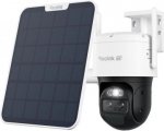Reolink 4K Dual-Lens Wi-Fi 6 Battery-Powered Security Camera withSolar Panel 2 | Trackmix Series B770 | PTZ | 2.8mm/F1.6 | H.264/H.265 | Micro SD, Max. 256 GB BWTMXPT4K01SP | 6978285031122