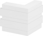 Ārējais stūris 90&deg; ierīču montāžas kanālu Rapid 45-2 virziena maiņai. 6113410 | 4012196473441