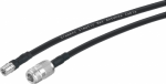 QMA/ N-Connect male/female Flexible connection cable pre-assembled, for Suitable for railway applications  Flexible adapter cable from antenna with QMA socket to antenna connecting cable  Length: 1 m 6XV1875-5VH10 | 4019169855617