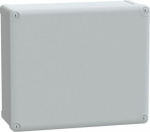 ABS box IP66 IK07 RAL7035 Int.H325W275D120 Ext.H341W291D128 Opaque cover H20. range of product: Thalassa TBS - device application: multi-purpose - height: 341 mm - width: 291 mm - depth: 128 mm - internal height: 325 mm - internal width: 275 mm - int ...