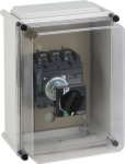 polyester insulated enclosure, ComPact NSX100/160, with black extended rotary handle, IP55, IK08 LV429465 | 3606480022401