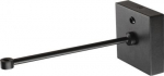 FITU wall luminaire crane base, black 1004682 | 4024163248327