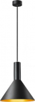 Indoor pendant PHELIA 275, E27, 23W, Black/Gold 1002949 | 4024163231435