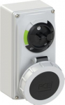 CEE socket 4x32A (3P+PE) 7h IP66/IP67 switched interlocked, compact 61242-7 | 9003399175039