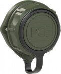 Flanged SCHUKO socket with cover band 3x16A, 250V, IP68, green Nautilus, French 20351-9UC | 9003399277245