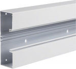 Wall trunking base front mounted BRA 68x210mm lid 80mm of aluminium pure white BRA6521019010 | 4012740834193