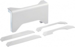 T-piece for trunking tehalit.SL 20x80mm pure white SL2008089010 | 4012740895408