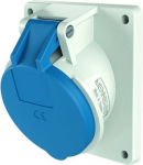 Panel mounted recept., 32A4p9h230V, IP44 1739 | 4015394214816