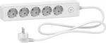 Extension 5 sockets 1.5m white ST9451W | 3606489493967