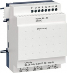 This Zelio Logic SR3 discrete I/O extension module smart relays uses a supply voltage of 24V direct current. It has 14 inputs / outputs contact with screw-clamp terminals. It enables simple ladder programming, adapted for non-specialists. SR3XT141BD  ...