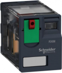 Miniature Plug-in relay, Zelio RXM 4 C/O 24 V AC 6A. range of product: Zelio Relay - series name: Miniature - product or component type: plug-in relay - device short name: RXM - contacts type and composition: 4 C/O - status LED: without - control typ ...