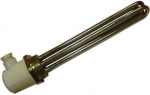 Heating element 40.912 fi8.5 2400W 2x230V L=203mm, G 1 1/2'' 40.912