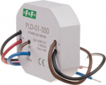 zasilacz LED mocy nap. wej. 5&divide;40V DC, montaż w puszce ?60, 350W PLD-01-350 | 5908312596387
