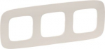 Plate Valena Allure - 3 gang - ivory 754313 | 3414970477767
