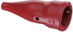 SCHUKO rubber connector, red 1479040 | 4011721046938