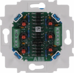 For display of up to 6, mutually independent alarm/status signals. Division into 2 insulated groups possible. Additional group-signal terminal for connecting other Busch Infoline&reg; signal indicators. 2CKA001582A0341 | 4011395092590