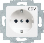 With screwless terminals. DP (2 P + E) With cover 50 x 50 mm. Suitable for cut-outs (50 x 50 mm) of the trunking covers from Ackermann and Tehalit. 2CKA002011A2902 | 4011395567906