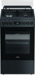 Whirlpool Cooker | W5G8LMSWTA | Hob type Gas | Oven type Electric | Anthracite | Width 50 cm | Depth 60 cm | 60 L W5G8LMSWTA | 8003437063770