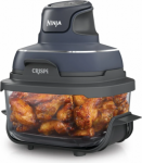 NINJA | 4-in-1 Portable Glass Air Fryer | FN101EUGY Crispi | Power 1700 W | Capacity 3.8 L | Blue/Black FN101EUGY | 0622356307741