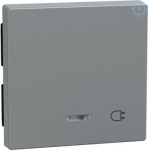 Schneider Electric Merten System M rocker with indicator 431760 is in color aluminium for single switch. This rocker with indicator belongs to M-Arc, M-Elegance, M-Plan, M-Plan glass, M-Smart, M-Star, System M aesthetic group. Its fixing mode is by c ...