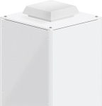 ClimaSys forced vent. roof, 575m3/h, 230V, with roof outlet grille and filter G2, white (RAL 9003) NSYCVF575M230MB | 3606485431994