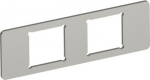 Montāžas plaksne ar 3x caurumiem Type A 77x24x1,5, V2A, 1.4301 7408701 | 4012195748663