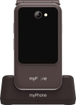 myPhone Harmony LTE Praline Collection | Brown | 2.8+1.44 " | IPS | 48 MB | 128 MB | Single SIM | MicroSD | Bluetooth | 5.1 | Main camera resolution 2 MP | 1300 mAh TEL001003 | 5902983632269