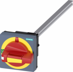 Door-coupling rotary operating mechanism Emergency switching-off with tolerance compensation Size 75x 75, Shaft 8x 8, 300 mm,  test-0-1, Complete unit Handle size 45 mm Accessory for 3KD size 1 and 2, 3KF size 1 8UD1171-2AF25 | 4001869520674