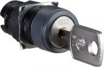 Head for key selector switch, Harmony XB6, 16mm 3 positions spring return from right to center, key ZB6AGQ | 3389110785098