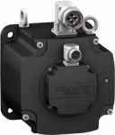 servo motor BMH, Lexium 32, 65Nm, 3500rpm, keyed shaft, with brake, IP65, IP67, 128bit encoder BMH1903P31F2A | 3606485264295