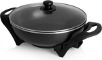 Tristar | Electric Wok | PZ-9130 | 1500 W | Stainless steel | 4.5 L | Black PZ-9130 | 8713016109590