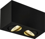 Ceiling lamp TRILEDO Double, LED, 3000K, 15W, Black 1002003 | 4024163222242