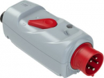 CEE-motor protection plug (PKZM0) +BA 5x16A (3P+N+PE) 6h (4.0-6.3A) IP44 grey/red 540150631 | 9003399903960