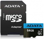 MEMORY MICRO SDXC 64GB CLASS10/W/A AUSDX64GUICL10A1-RA1 ADATA AUSDX64GUICL10A1-RA1 | 4713218461933