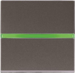 N2201.5 AN Switch, anthracite, 2 modules Zenit, 16AX, 250Vac, IP20 2CLA220150N1801 | 8427238067407