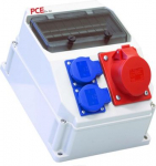 Distribution box 16/5+2GS IP44 M25 MURAU w/o breaker 9013113WE