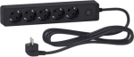 Extension 5 sockets 3m black ST9453B | 3606489493998
