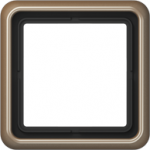 1-gang frame, gold-bronze, CD500 CD581GB | 4011377051805