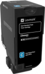 Lexmark CS72x Cyan Standard Yield Toner Cartridge | Lexmark 74C0S20 | CS720 Cyan Standard Yield Toner Cartridge | Cartridge | Cyan 74C0S20 | 734646616423