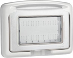 IP55 waterproof covers - grey color - 4 modules BT-27604 | 8005543630303