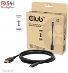 CABLE USB-C TO DP 2M/M/M CAC-1563 CLUB3D CAC-1563 | 8719214473655
