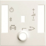 Color: White   Cover plate for BT sound module and for remote control module code: 9368.4   Size: 2 modules. 2CLA226840N1101 | 8427238189680