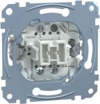 Two-way switch insert 1 pole, flush -mounted, 16 AX, 250 V AC , screw t MEG3516-0000 | 4042811144388