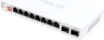 Asus | QG-U1080 | 8-Port 2.5G and 2-Port 10G SFP+ Switch | Unmanaged | Desktop | SFP+ ports quantity 2 x 10G SFP+ ports 90IG0A00-MO3B00 | 4711387868720