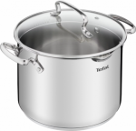 TEFAL | Pot | G7197955 Duetto+ | 6.1 L | Stainless steel | Dishwasher proof | Lid included | Stainless steel G7197955 | 3168430300217