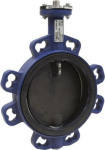 VF208W Butterfly Valve, 2-Way, DN200, Wafer Flanged, Zinc Plated Disc, EPDM Liner, Kvs 3450 m&Acirc;&sup3;/h, VF208W-200NZ | 3606489660802