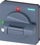 Handle with masking frame standard Size 75x 75, for shaft 8x 8, 0-I, Handle size 45 mm Accessory for 3KD size 1 and 2, 3KF size 1 8UD1771-2AD01 | 4001869520681