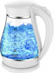 Electric Kettle Standard, 2200 W, 1.7 L, Plastic, Glass, White/ Transparent AD 1274 WHITE | 5902934830966